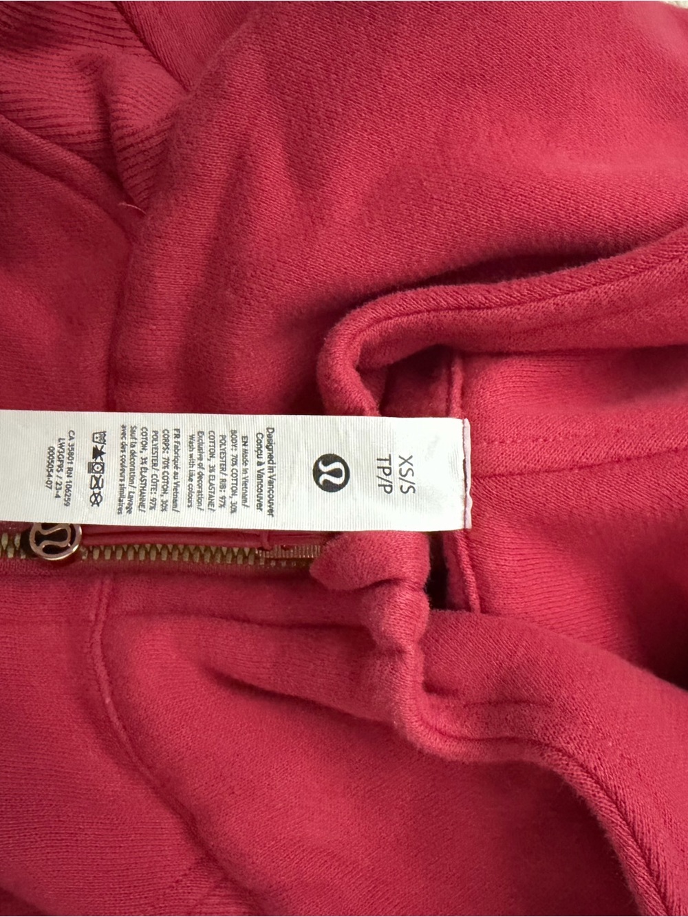 lululemon athletica Rose-Red Zip Hoodie - Picture 2 of 2